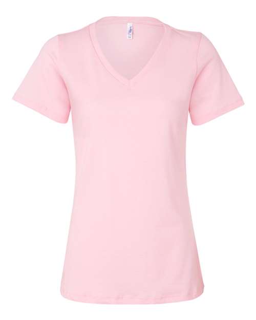 Bella + Canvas Women's Relaxed Fit V-Neck T-Shirt