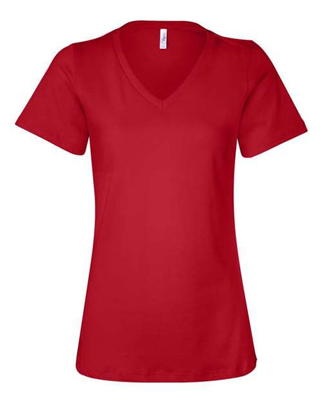 Bella + Canvas Women's Relaxed Fit V-Neck T-Shirt