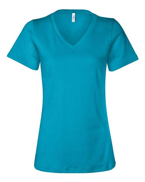 Bella + Canvas Women's Relaxed Fit V-Neck T-Shirt