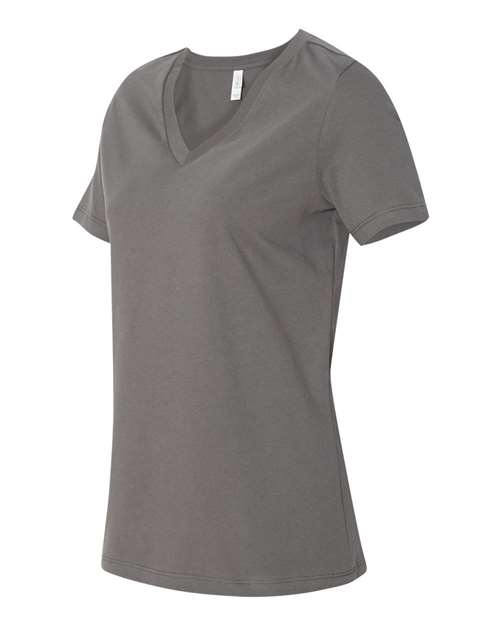 Bella + Canvas Women's Relaxed Fit V-Neck T-Shirt