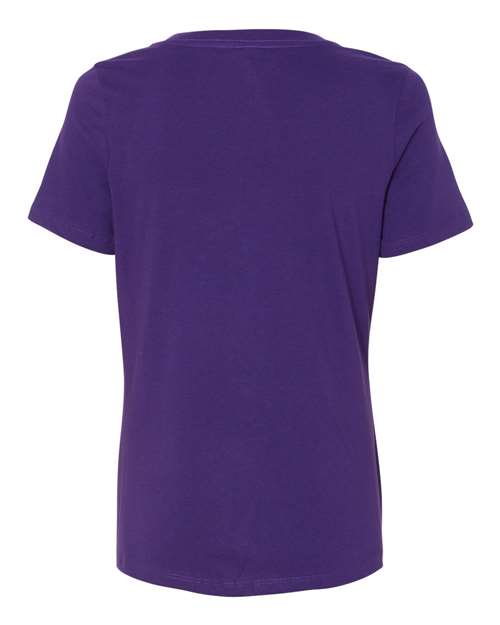 Bella + Canvas Women's Relaxed Fit V-Neck T-Shirt