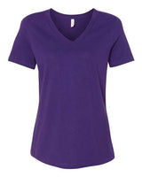 Bella + Canvas Women's Relaxed Fit V-Neck T-Shirt