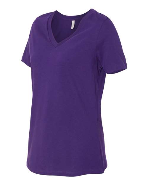 Bella + Canvas Women's Relaxed Fit V-Neck T-Shirt