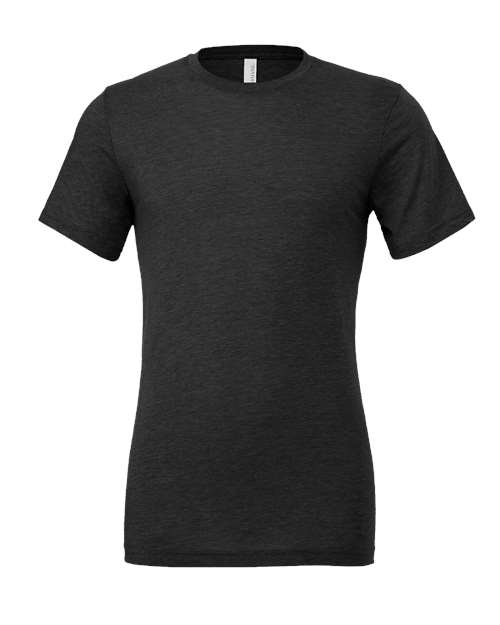 Black Embroidery t-shirt on a white background