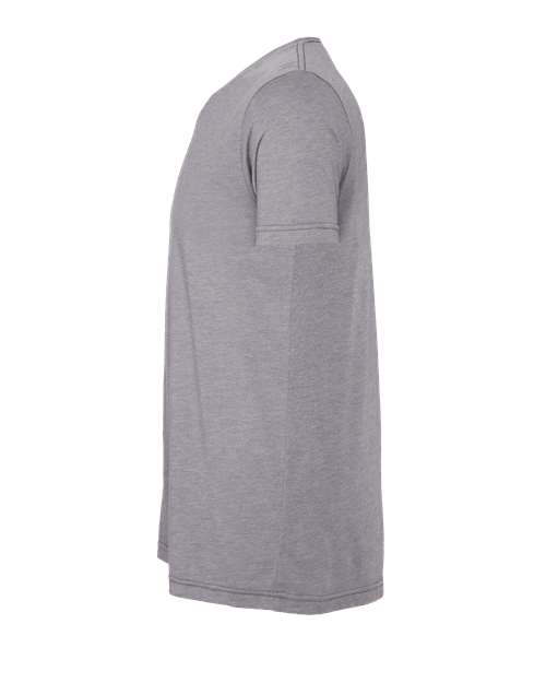 Gray Embroidery t-shirt on a white background
