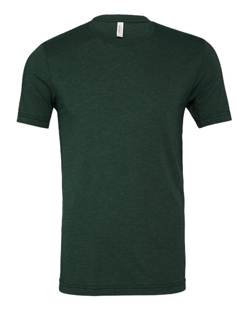 Green Embroidery t-shirt on a white background