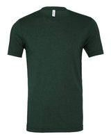 Green Embroidery t-shirt on a white background