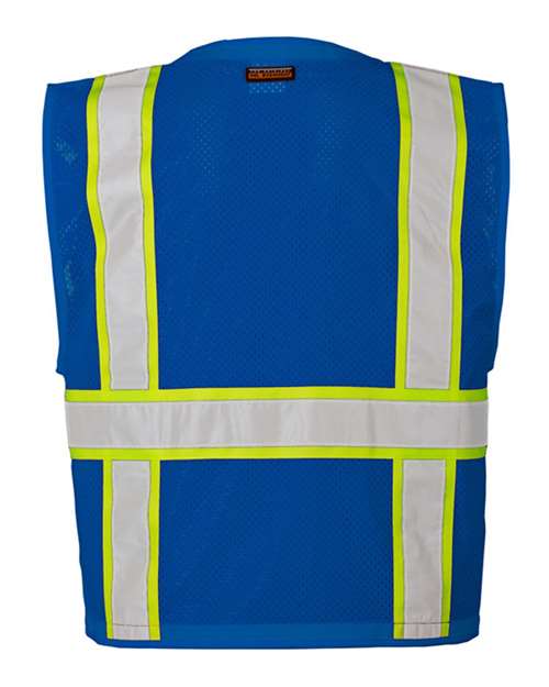 Kishigo Unisex EV Series® Enhanced Visibility Multi-Pocket Mesh Vest