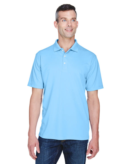 UltraClub Men's Cool & Dry Stain-Release Performance Polo