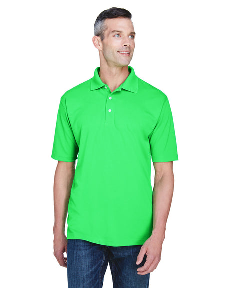 UltraClub Men's Cool & Dry Stain-Release Performance Polo