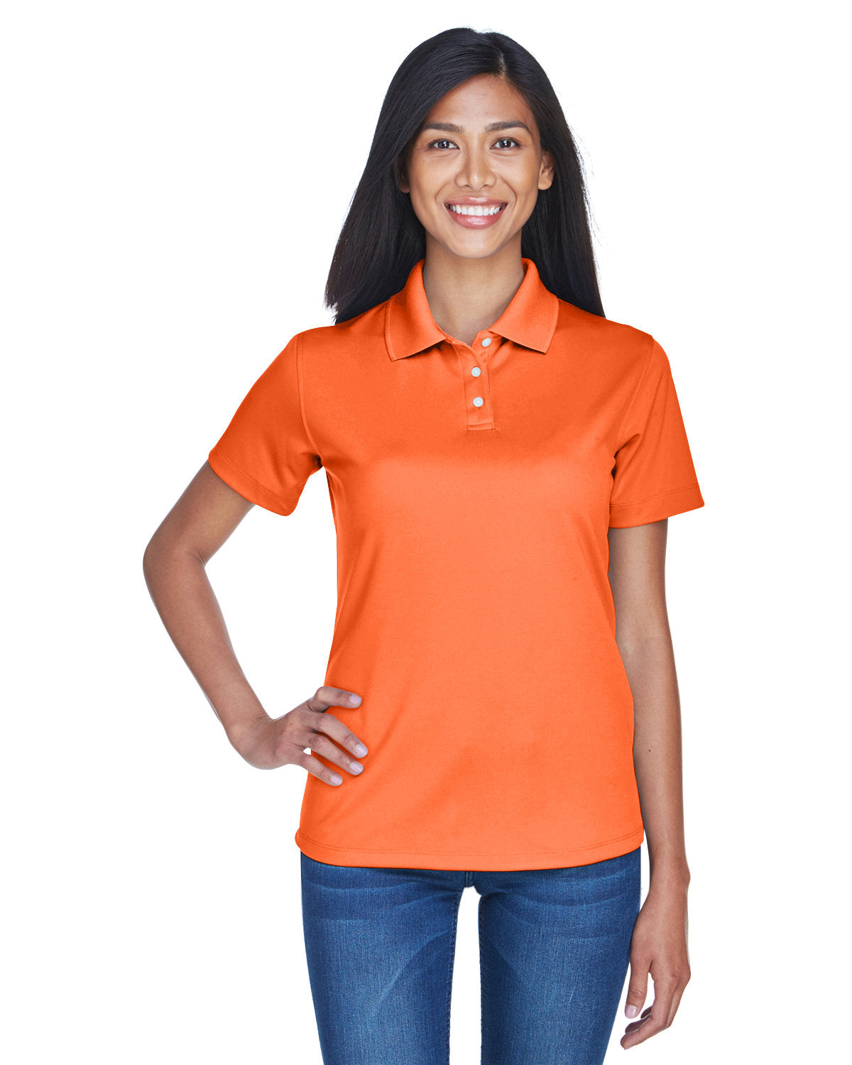 UltraClub Ladies' Cool & Dry Stain-Release Performance Polo