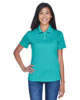 UltraClub Ladies' Cool & Dry Stain-Release Performance Polo