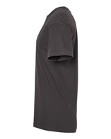Black Embroidery t-shirt on a white background