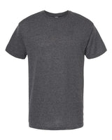 Gray Embroidery t-shirt on a white background