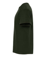 Dark green t-shirt on a white background