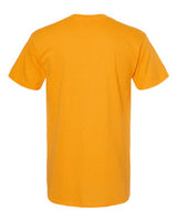 Yellow t-shirt on a white background