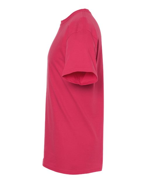 Red t-shirt on a white background
