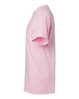 Pink Embroidery t-shirt on a white background