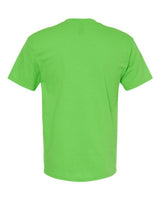 Green Embroideryt-shirt on a white background
