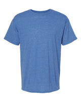 Blue t-shirt on a white background