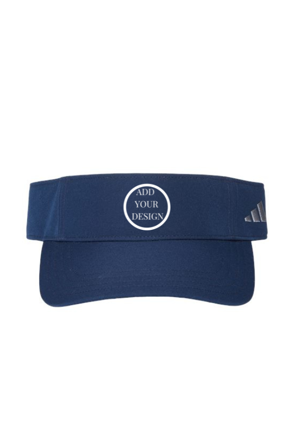 Imprint Connect Adidas - Sustainable Performance Visor. Design Yours Today. Custom embroidery Adidas Visor 