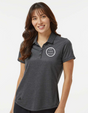 Imprint Connect- Adidas - Women's Space Dyed Polo. Design Yours Today. Custom embroidery Adidas - Women's Space Dyed Polo