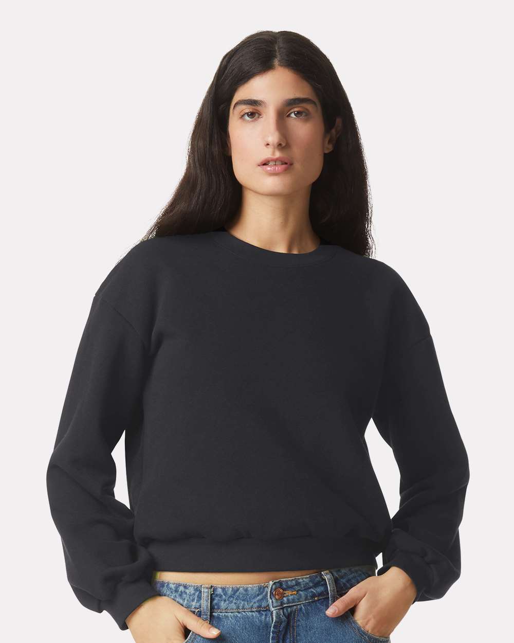 American Apparel - ReFlex Women's Fleece Crewneck Sweatshirt