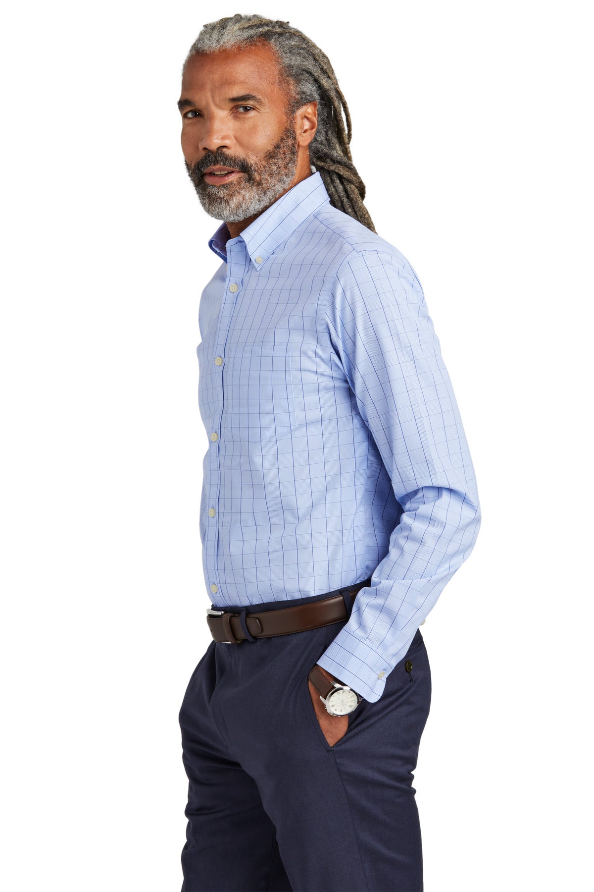 Brooks Brothers Wrinkle-Free Stretch Patterned Shirt
