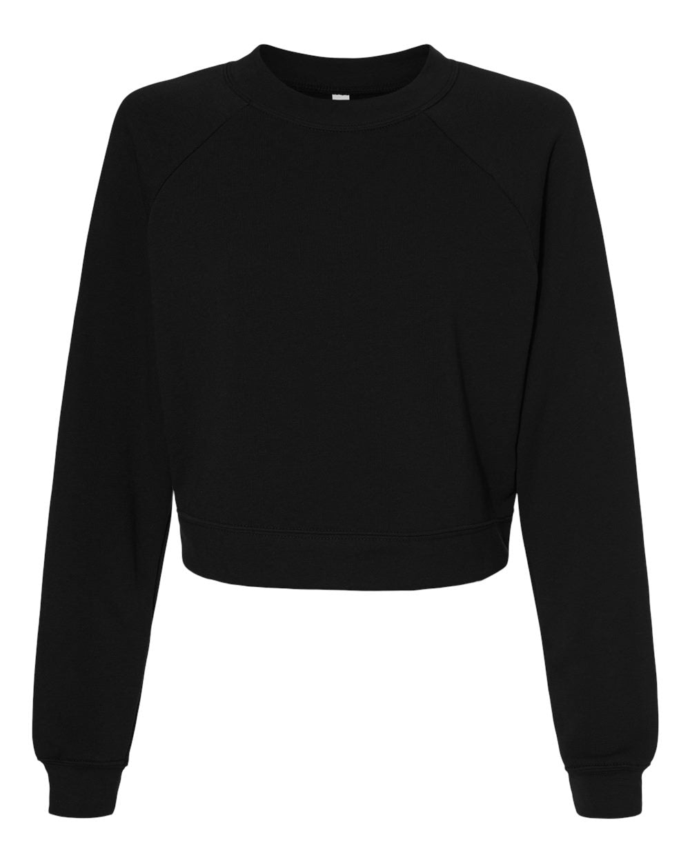 BELLA + CANVAS - Women's Raglan Pullover Fleece Crewneck