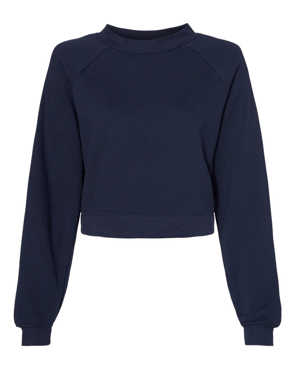 BELLA + CANVAS - Women's Raglan Pullover Fleece Crewneck