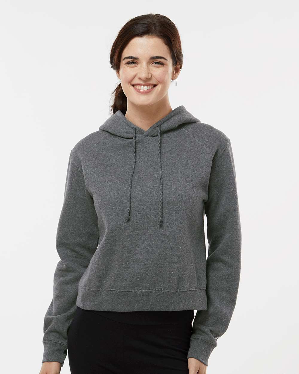 Badger - Women's Crop Hooded Sweatshirt