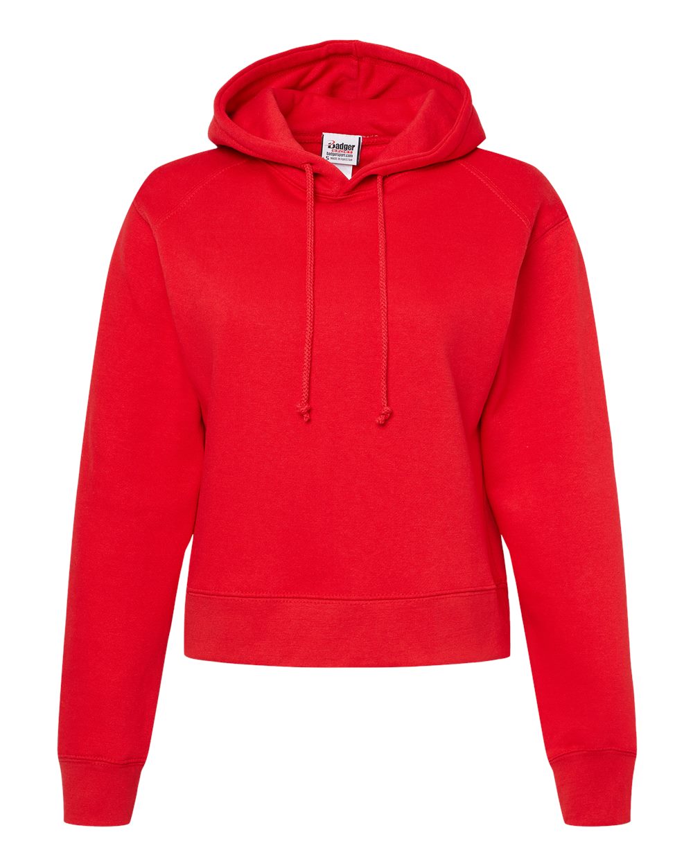 Badger - Women's Crop Hooded Sweatshirt