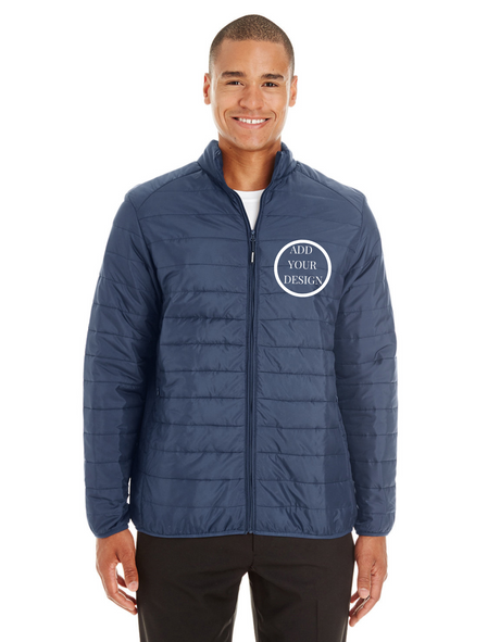 Imprint Connect-CORE365 Men's Prevail Packable Puffer Jacket. Design Yours Today. Custom embroidery
CORE365 Men's Prevail Packable Puffer Jacket
