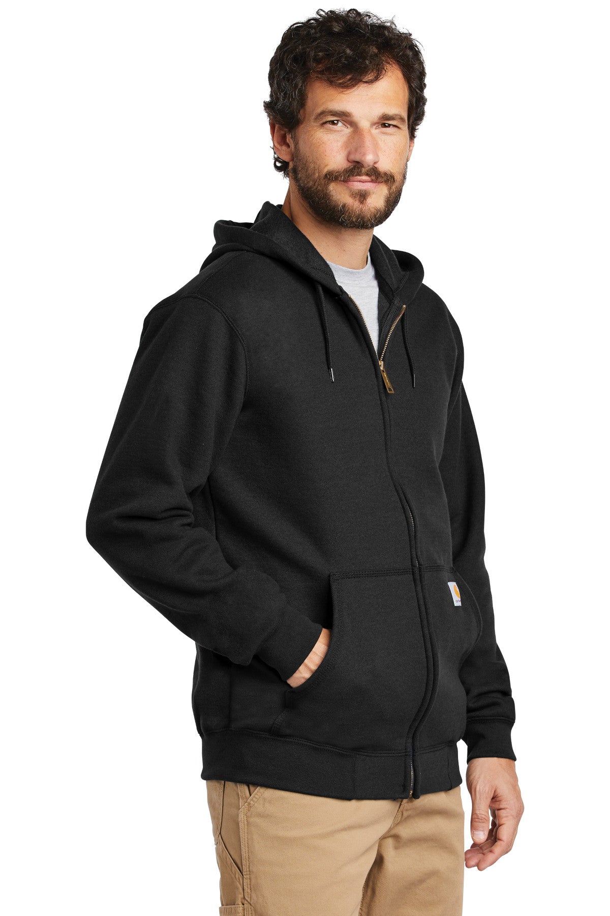 Carhartt ® Midweight Hooded Zip-Front Sweatshirt