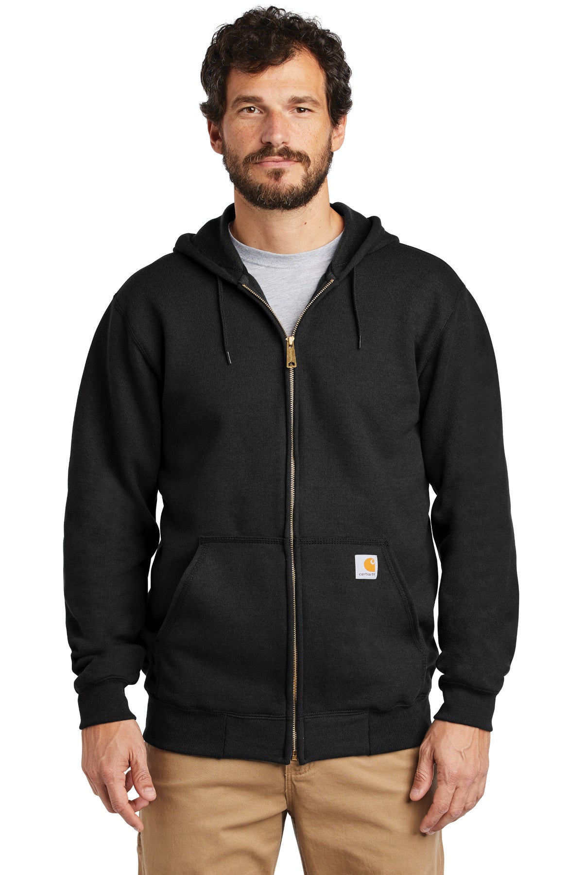 Carhartt ® Midweight Hooded Zip-Front Sweatshirt