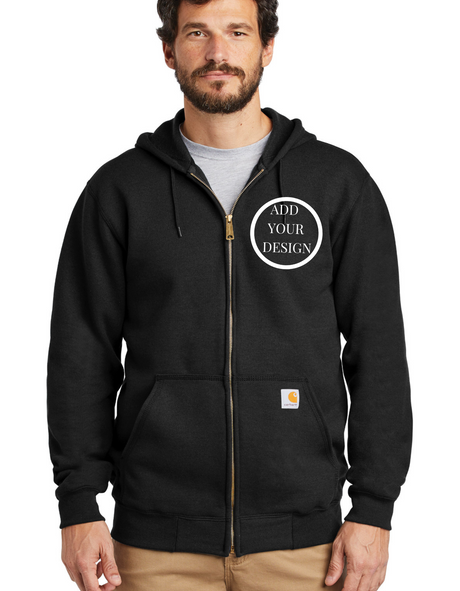 Imprint Connect-Carhartt ® Midweight Hooded Zip-Front Sweatshirt. Design Yours Today. Custom embroidery
Carhartt ® Midweight Hooded Zip-Front Sweatshirt