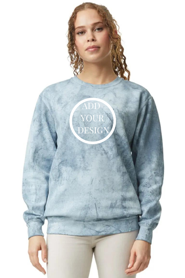 Imprint Connect-Comfort Colors - Women's Colorblast Crewneck Sweatshirt. Design Yours Today. Custom embroidery Comfort Colors - Women's Colorblast Crewneck Sweatshirt
