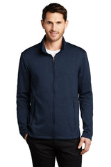 Port Authority® Collective Striated Fleece Jacket