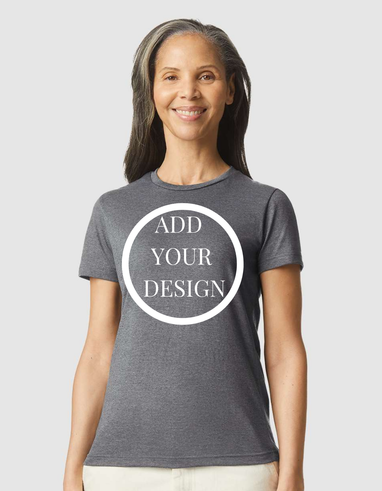 Imprint Connect-Gildan -Softstyle® Women’s T-Shirt. Design Yours Today. Custom Screen Printing, Direct-to-film, Direct-to-Garment
Gildan -Softstyle® Women’s T-Shirt