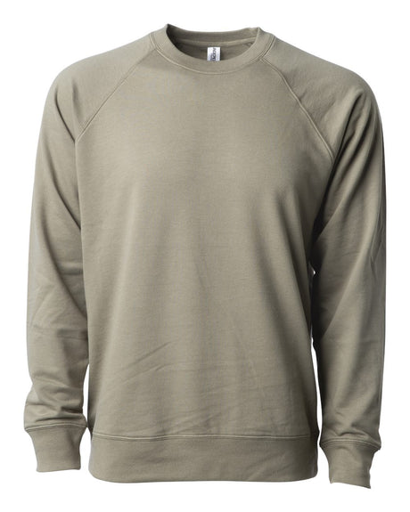 Independent Trading Co. - Men's Icon Lightweight Loopback Terry Crewneck