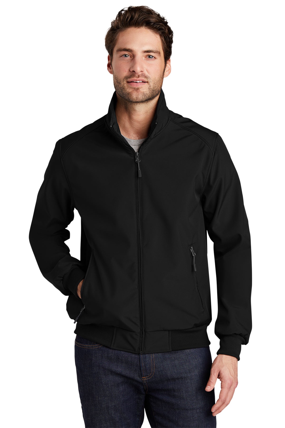 Port Authority® Men's Soft Shell Bomber Jacket