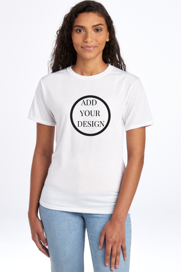 Imprint Connect-Jerzees Dri-Power 50/50 Women's T-Shirt. Design Yours Today. Custom Screen Printing, Direct-to-film, Direct-to-Garment
Jerzees Dri-Power 50/50 Women's T-Shirt