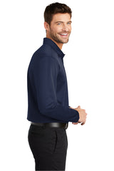 Port Authority® Men's Silk Touch™ Performance Long Sleeve Polo