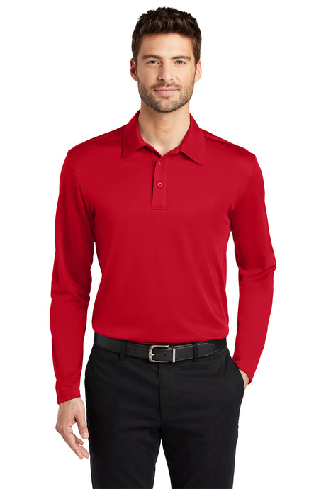 Port Authority® Men's Silk Touch™ Performance Long Sleeve Polo