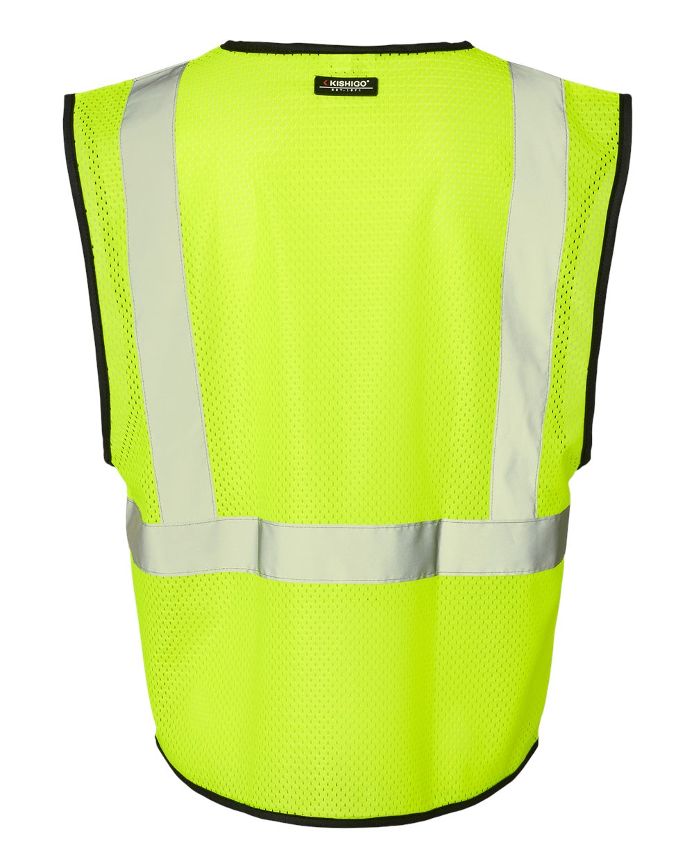 Kishigo Unisex Hook-and-Loop Mesh Safety Vest