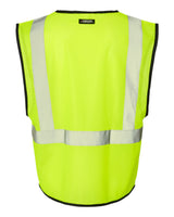 Kishigo Unisex Hook-and-Loop Mesh Safety Vest