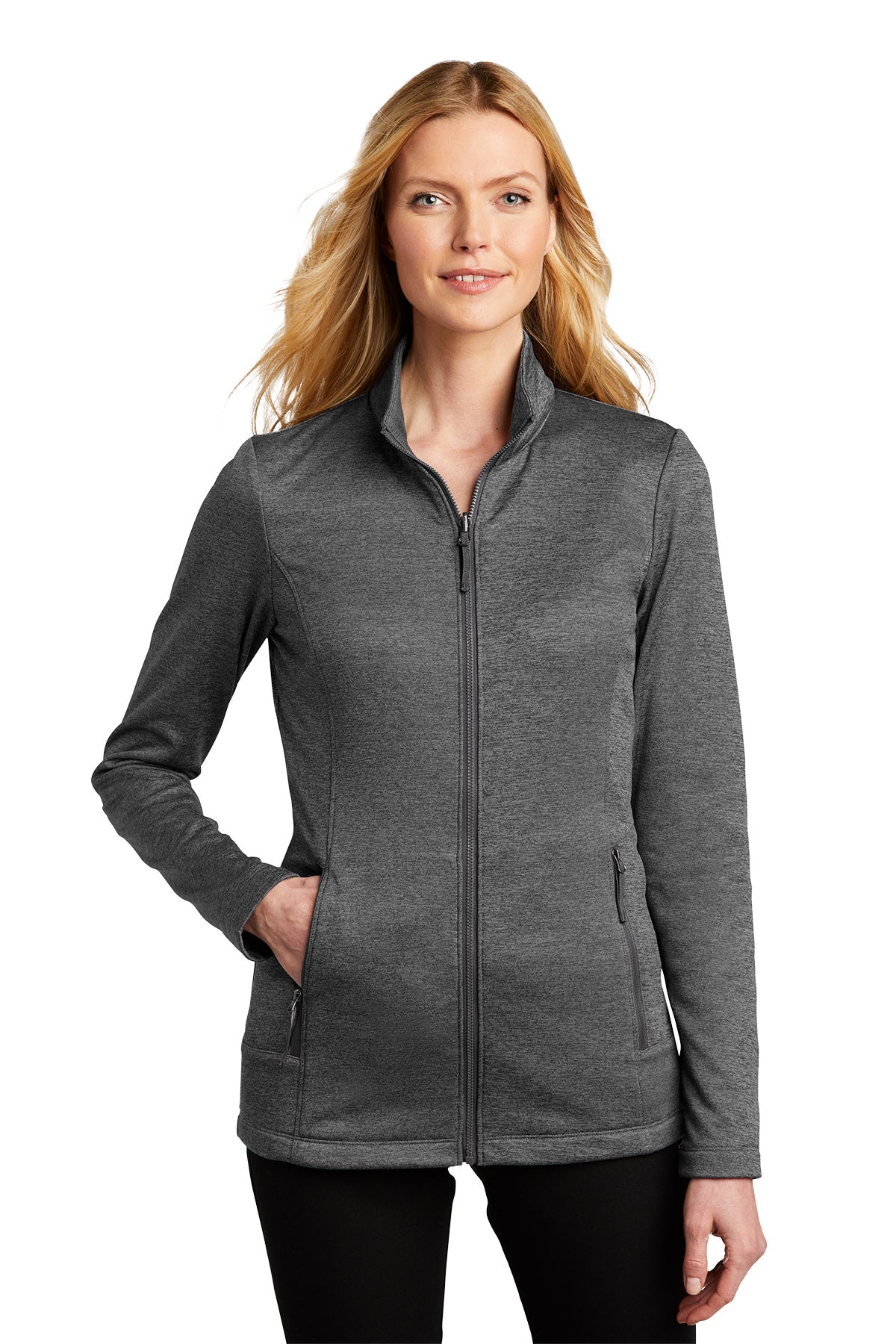 Port Authority® Ladies Collective Striated Fleece Jacket