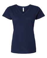 LAT - Women's Fine Jersey V-Neck Tee