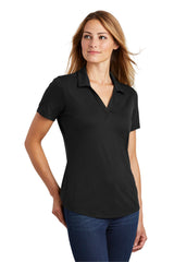 Sport-Tek Women's PosiCharge Tri-Blend Wicking Polo. LST405