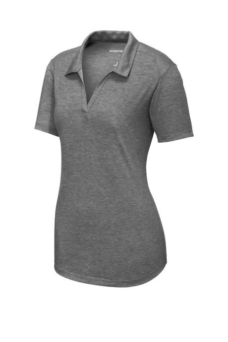 Sport-Tek Women's PosiCharge Tri-Blend Wicking Polo. LST405